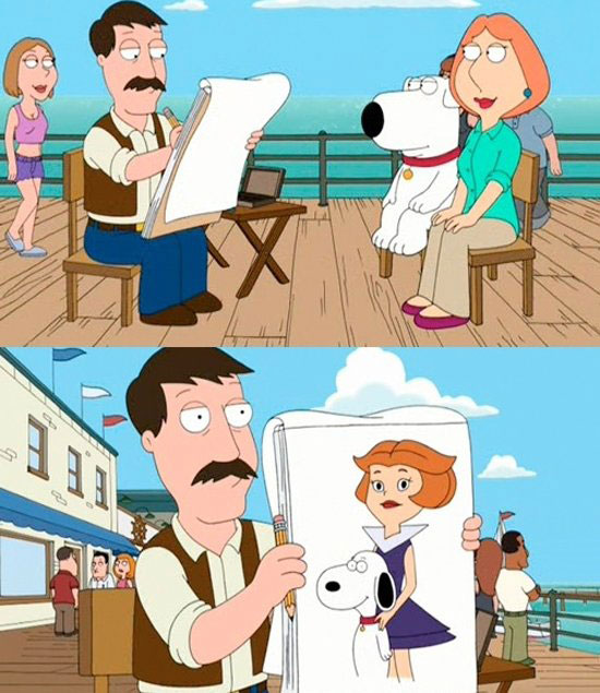family guy portrait