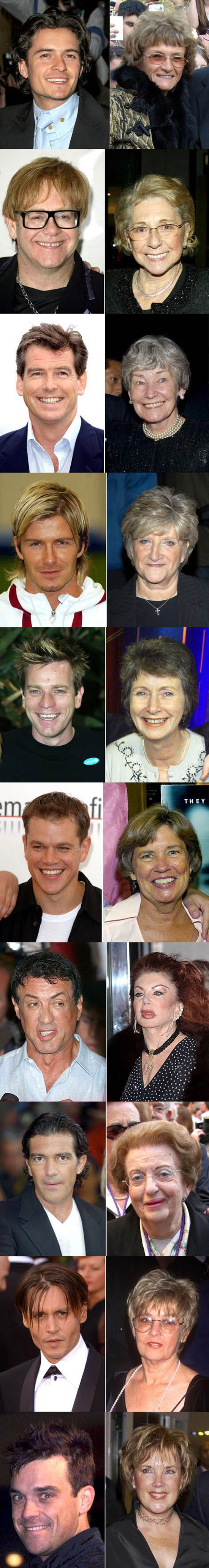 famous sons and their moms