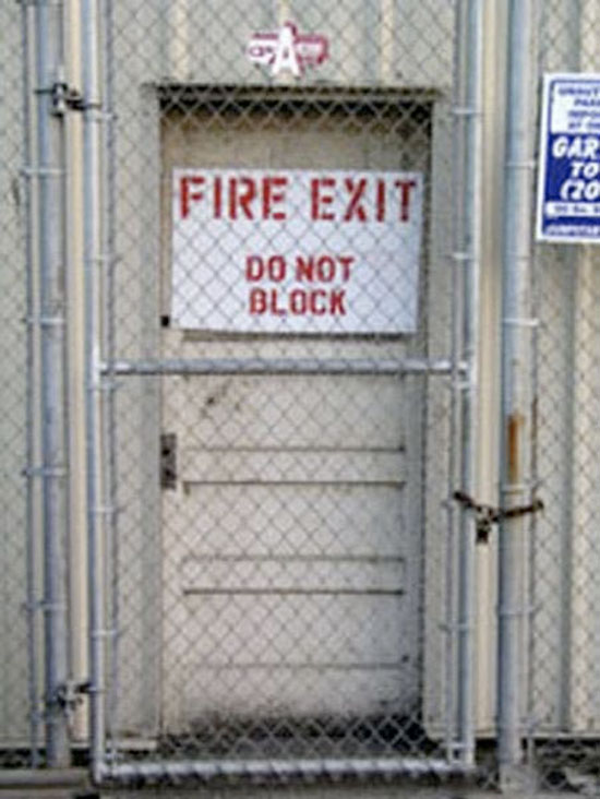 feuer ausgang