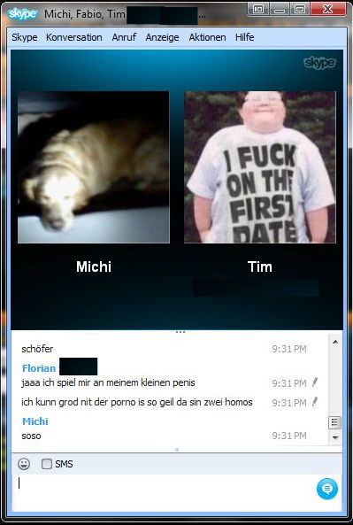 Ich kann grad nit, ich....
