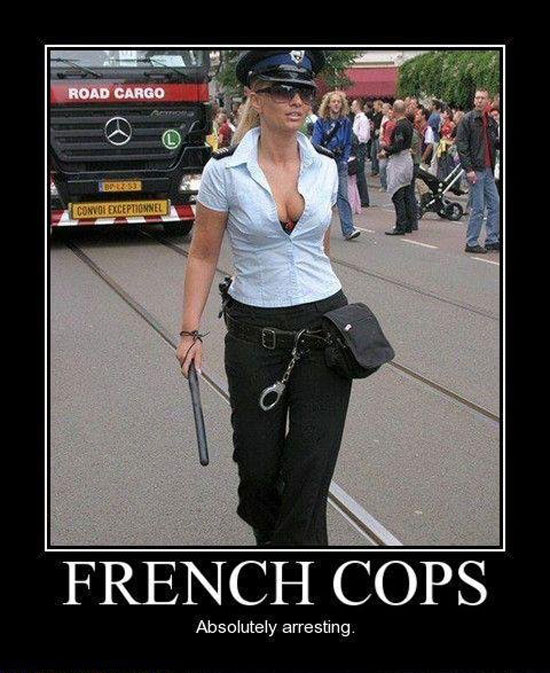 french cops