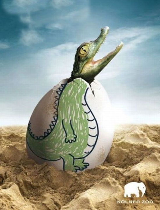 frohe ostern mit kroko