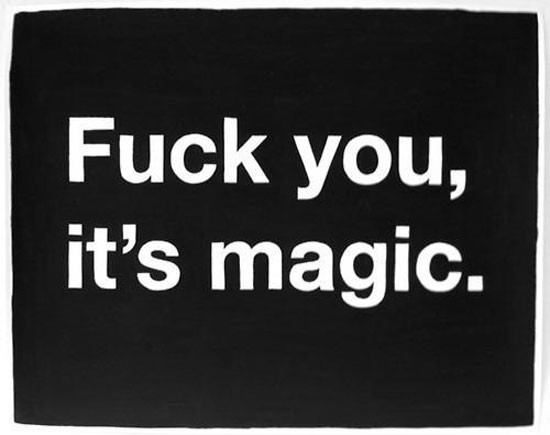 FUCK YOU...