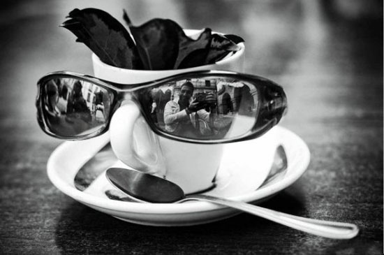 fun with coffie cup