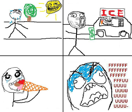 gehirnfrost Fuuuu