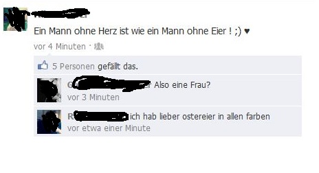 Männer ohne Eier