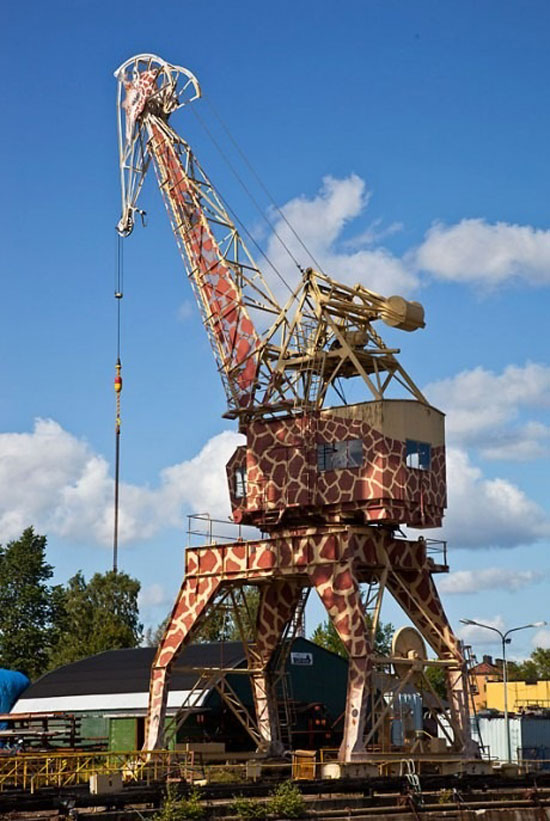 giraffe-crane