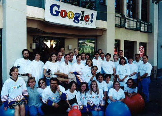 google in 1999 when they started