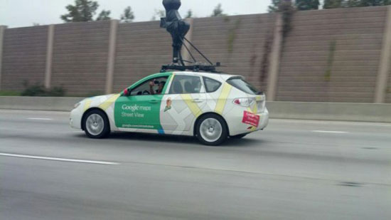 google map street view car