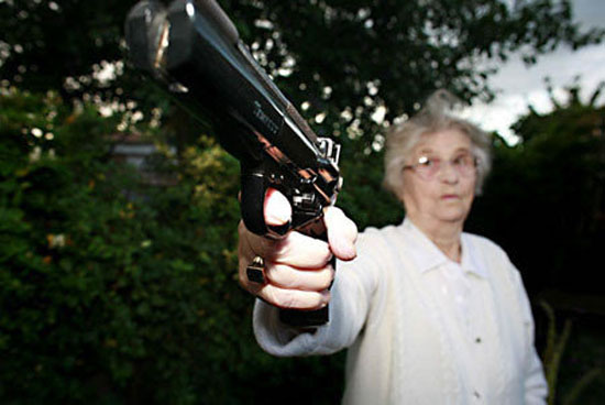 grannys got a gun