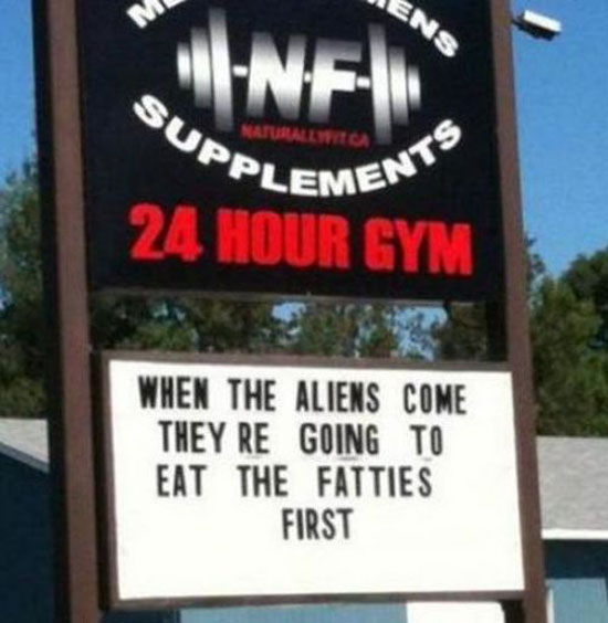 great gym ad