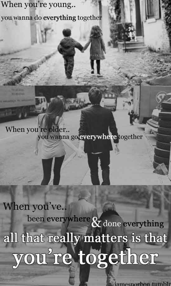 grow old together