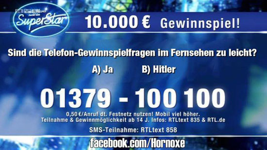 Gute Frage - Fäscheste Antwort ever