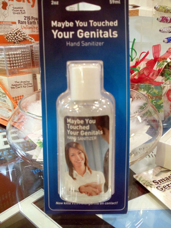 hand sanitizer