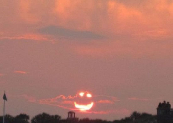 happy sunset