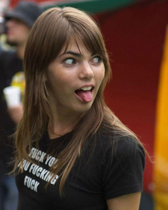 her shirt says it all