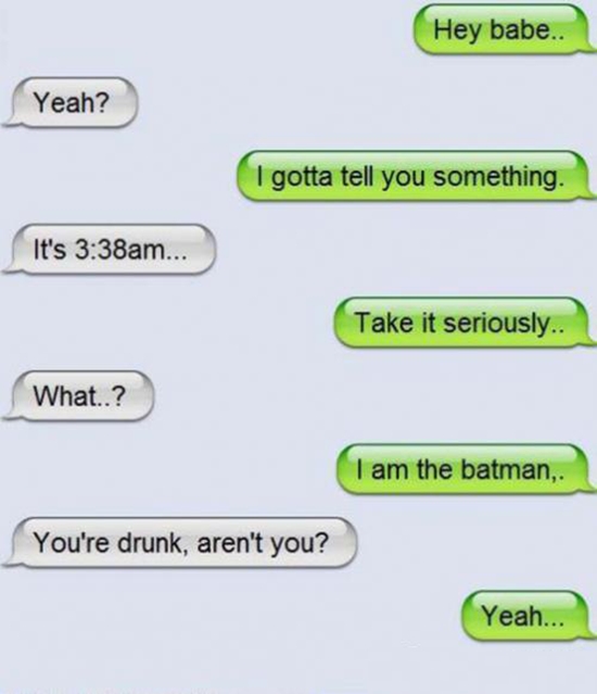 Hey Baby, ich muss dir was sagen - iPhone Win