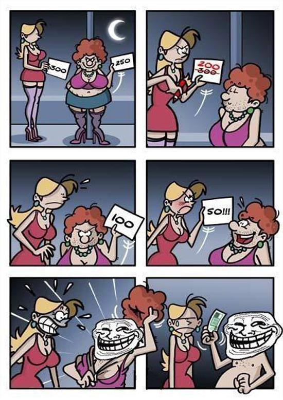 Nutte verarschen