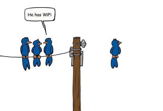 WLAN Comic