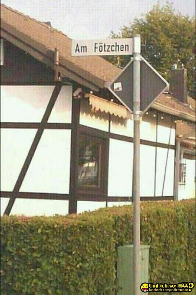 Die Straße sagt alles xD