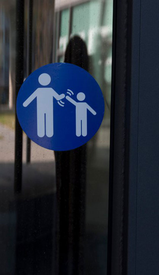 high five verbotsschild