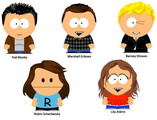 himym southparkstyle