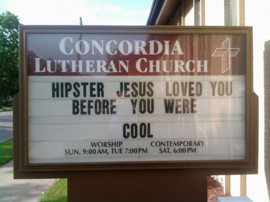 hipster jesus
