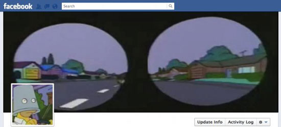 homers facebook timeline