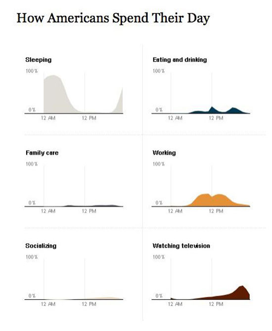 how american spend their day