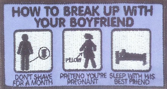how to break up with your boyfriend