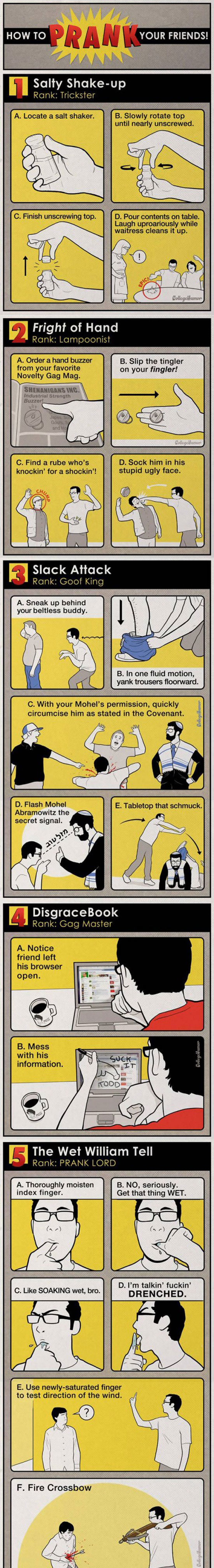 How to Prank your friends