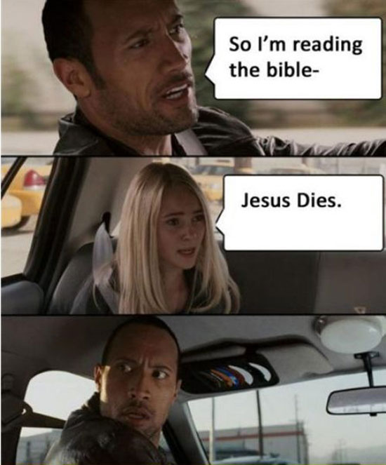 i am reading the bible