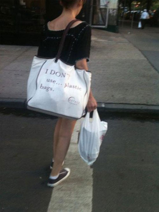 i dont use plastic bags