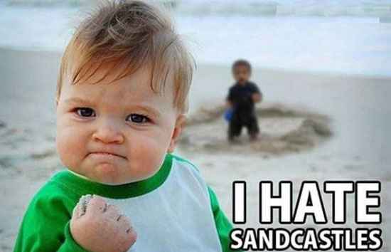 i hate sandcatles