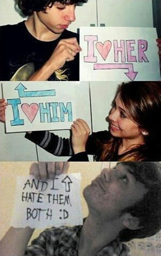 I hate them both