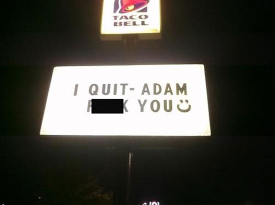 i quit adam 4092