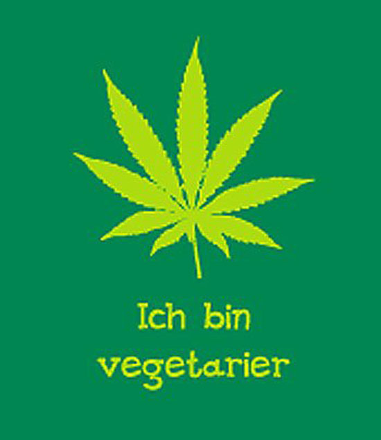 ich bin vegetarier - und du -