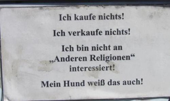 Ich kaufe und verkaufe nichts - Win Bild