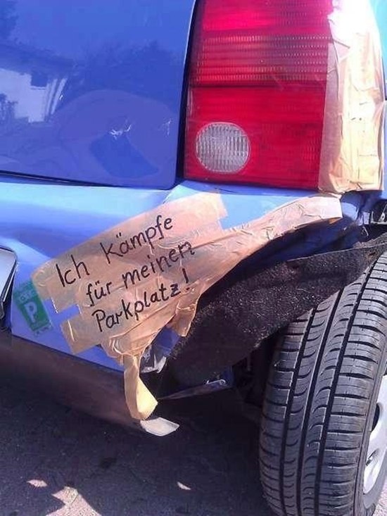Ich kämpfe für mein...