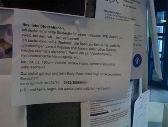 Ich suche eine nette Studentin - Win Bild