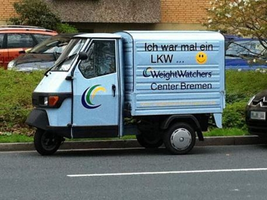 Ich war mal ein LKW - WeightWatchers Win Bild