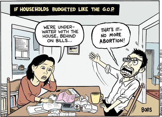 if households budgeted like gop
