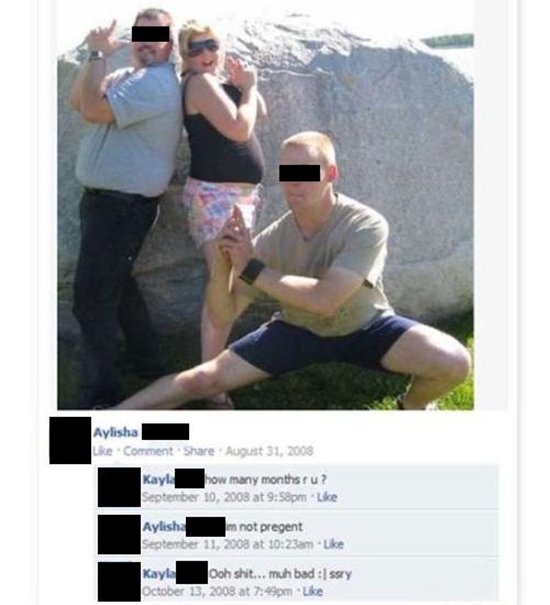 Im wievielten Monat bist du - Facebook Fail
