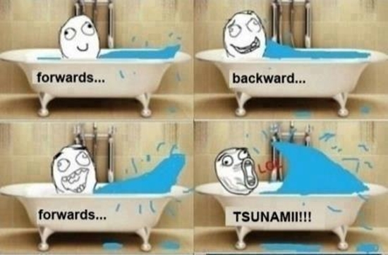 In der Badewanne