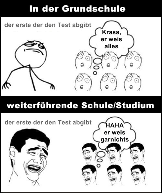 In der Grundschule...