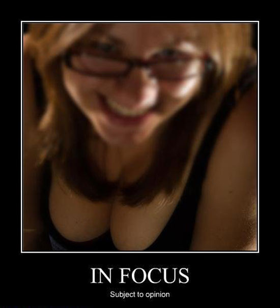in focus subject to opinion