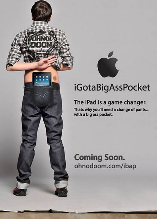 ipad pocket pants 4009
