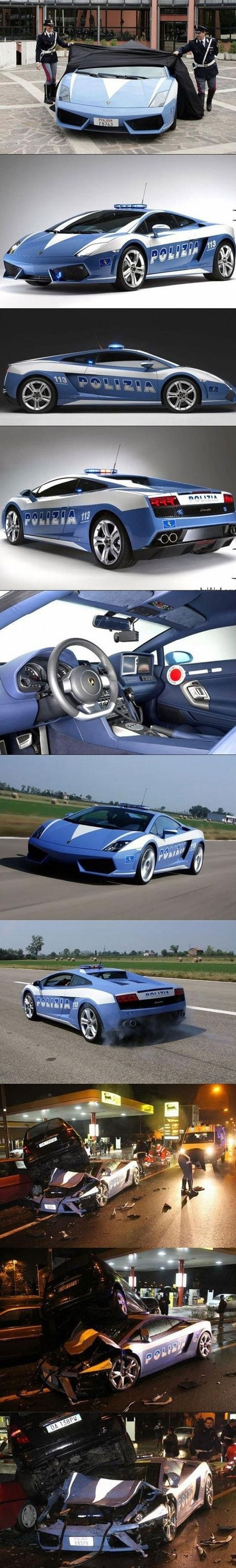 Italian Police Lamborghini