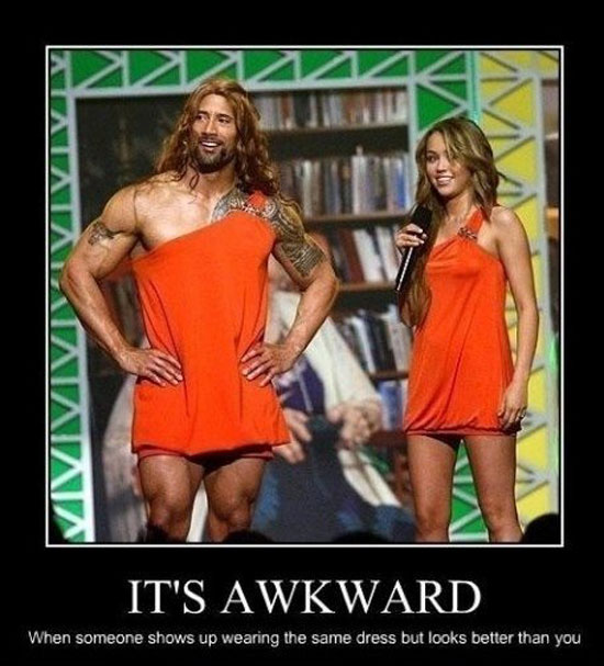 itrsquos awkward when someone