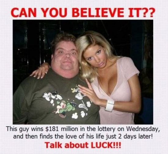 just about luck